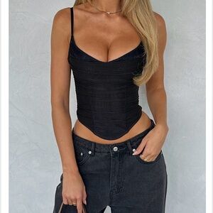 Heavenly hour bustier black size l